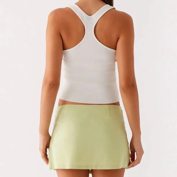 New Peppermayo lime green mini skirt - Picture 3 of 5